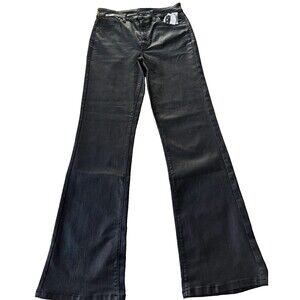Time and Tru Women’s Black Dark Wash Mid-Rise Bootcut 5-Pocket Jeans 6